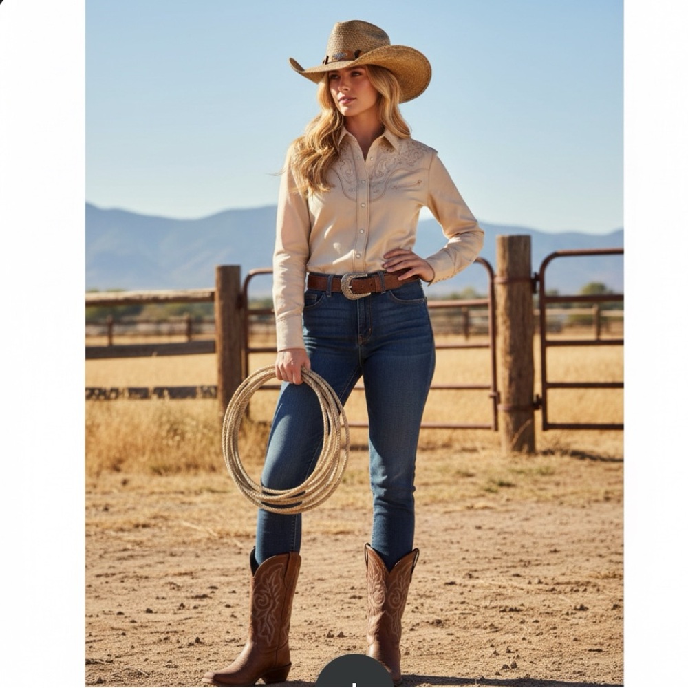 Rodeo Dr Collection By STETSON Monterrey Bay Cowboy Hat Size Small UNISEX - Picture 8 of 8